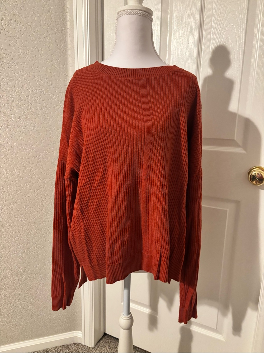 Cyrus Crewneck Ribbed Sweater
